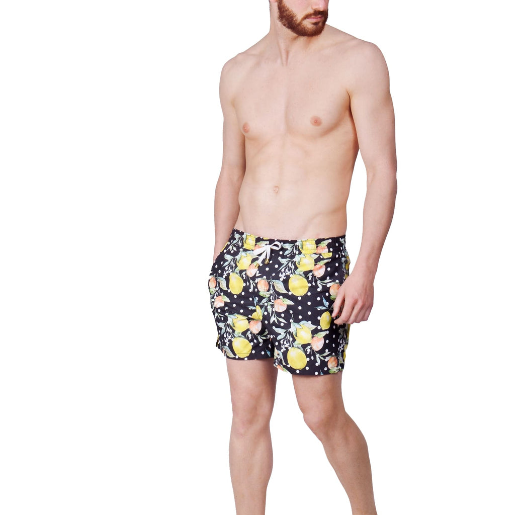 Lemons and Dots Swim Shorts - kloters