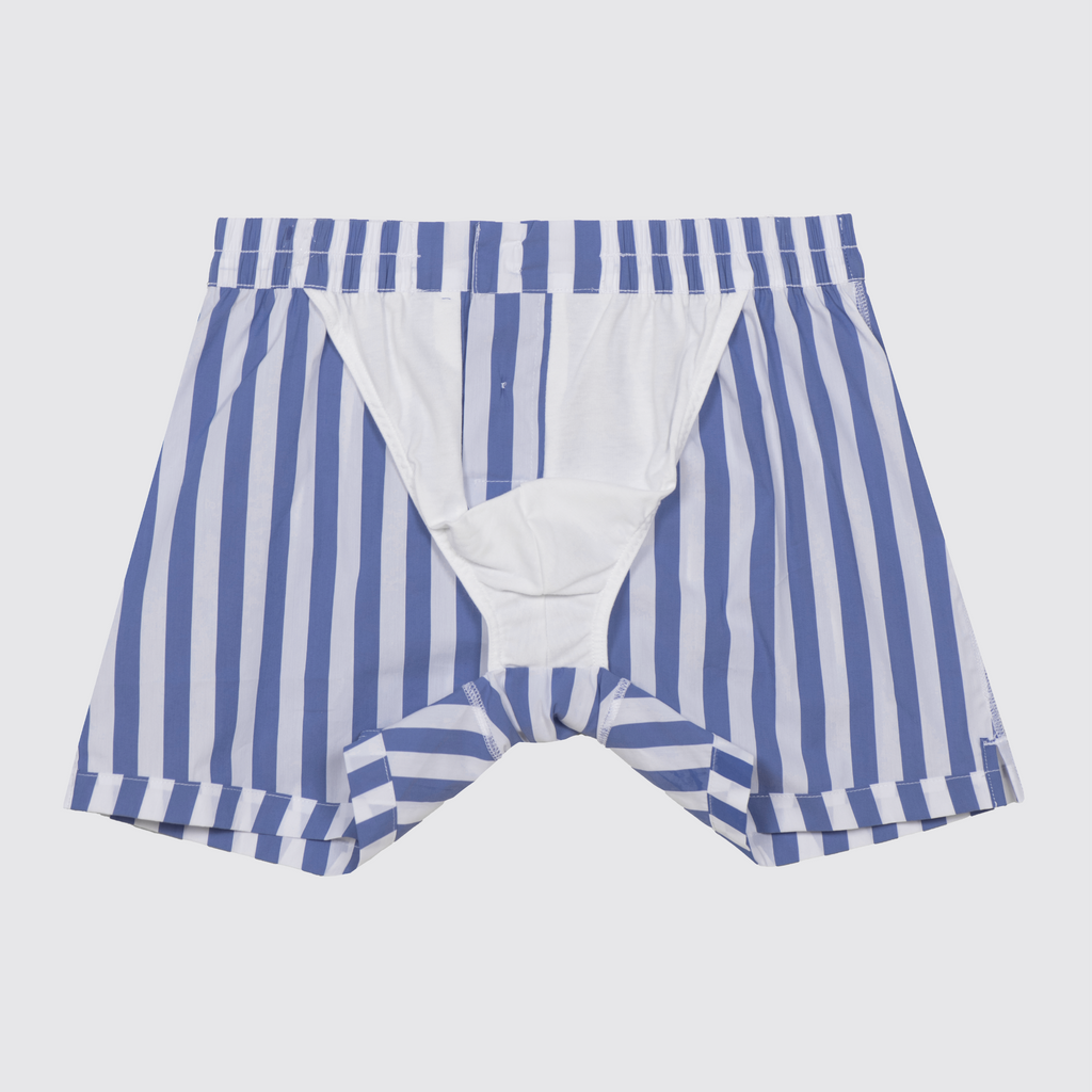 Riga larga Bianco Blu