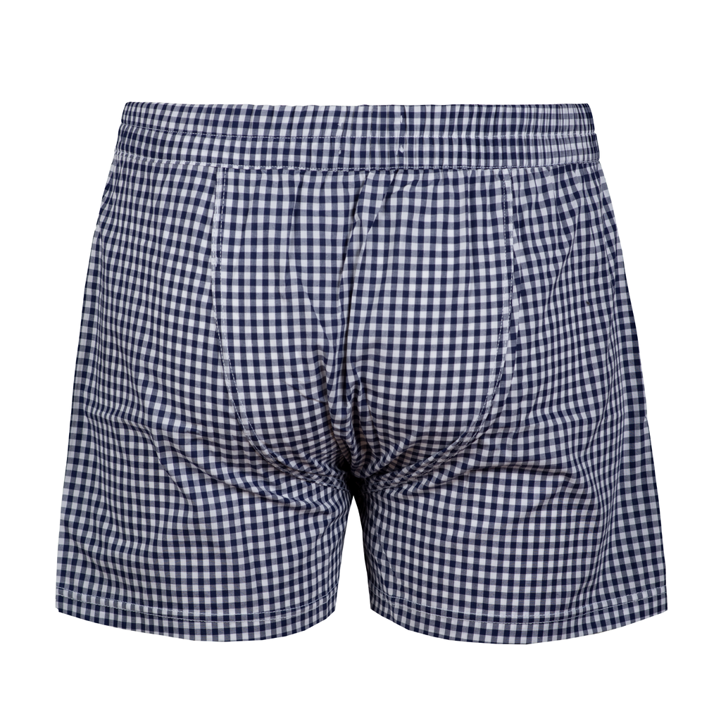 quadretto bianco e blu